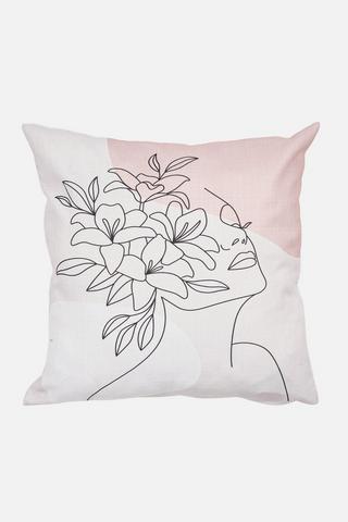 FLOWER FACE SCATTER 45X45CM