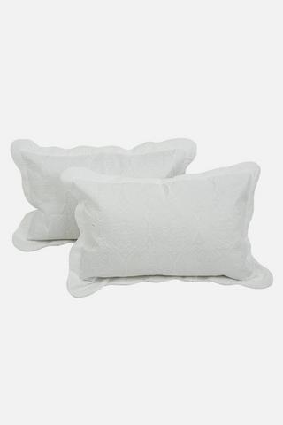 2 PACK STANDARD CLASSIC QUILTED PILLOWCASES
