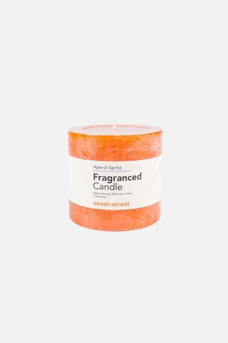 APEROL SPRITZ PILLAR CANDLE SMALL