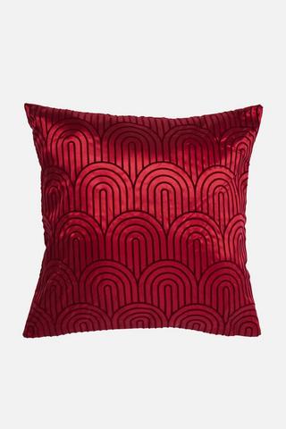 FLOCK SCATTER CUSHION 45X45CM