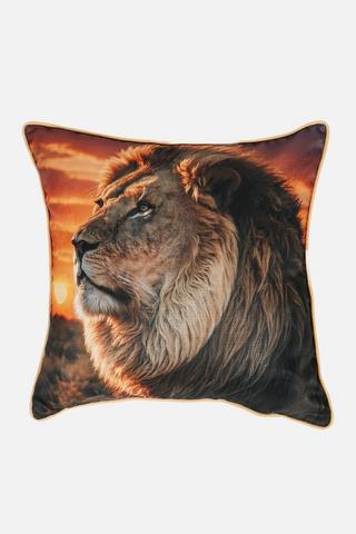 LION PRINTED SCATTER 50X50CM