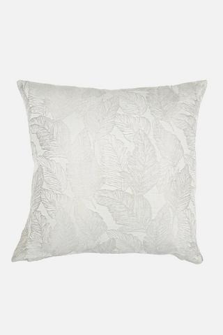 FEATHER LEAF JACQUARD SCATTER 50X50CM