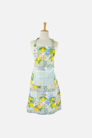 SANTORINI PRINTED APRON