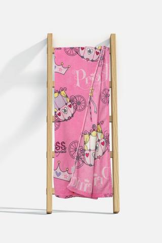 KIDS PRINCESS CORAL FLEECE BLANKET 125X150CM
