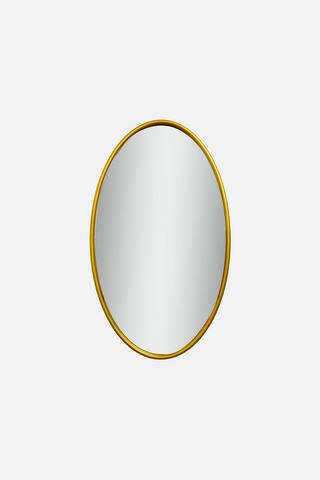 OVAL DECORATIVE MIRROR 30X50CM