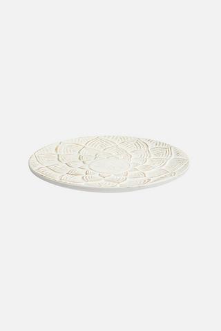 LOTUS PETAL DECORATIVE PLATTER - 1 - Bronze