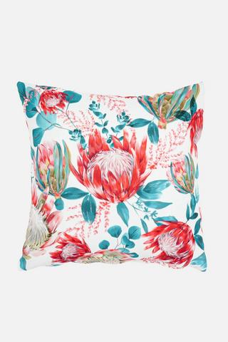 RUSTIC PROTEA SCATTER COVER 43X43CM