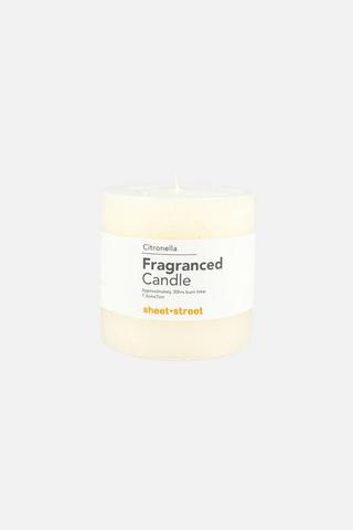CITRONELLA PILLAR CANDLE - SMALL