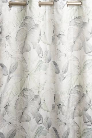 PALM EYELET CURTAIN 140X225CM