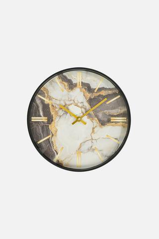 30CM MARBLE WALL CLOCK