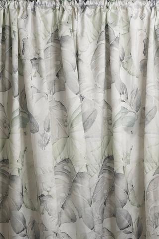 PALM BOULEVARD TAPED CURTAIN 230X218CM