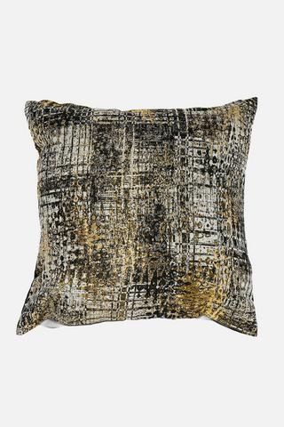 ABSTRACT JACQUARD SCATTER COVER 50X50CM