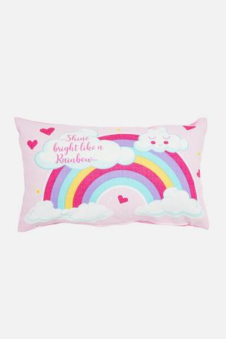 KIDS RAINBOW BEDROOM SCATTER 30X50CM