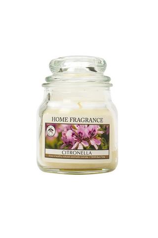 CITRONELLA SCENTED MINI CANDLE JAR - 1 - Cream