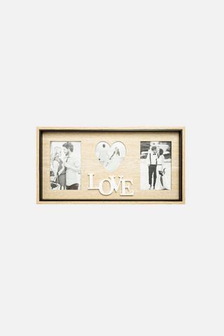 LOVE MULTI PICTURE FRAME 21X41CM