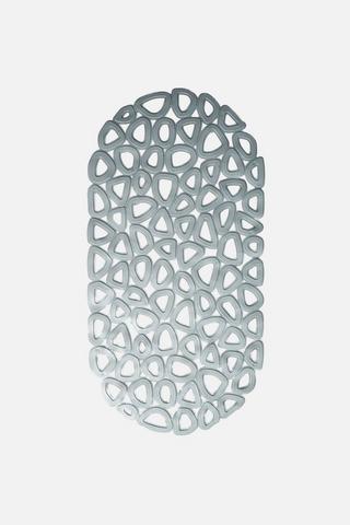 SINGLE OVAL PEBBLES NON-SLIP BATHMAT