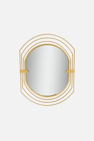 OBLONG DECORATIVE MIRROR 70X90CM