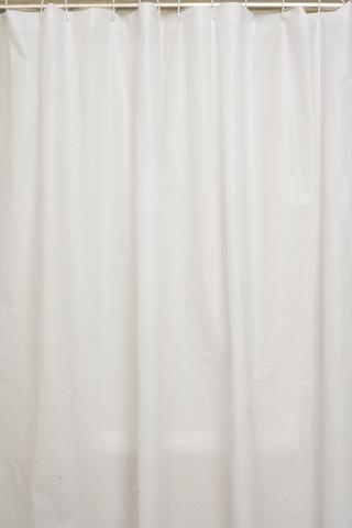 PVC SHOWER CURTAIN GREY