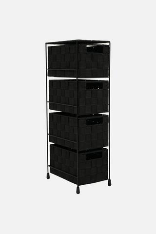STRAP 4 TIER STORAGE DRAWERS