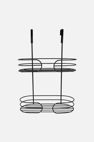 COATED HOOK BATHROOM CADDY