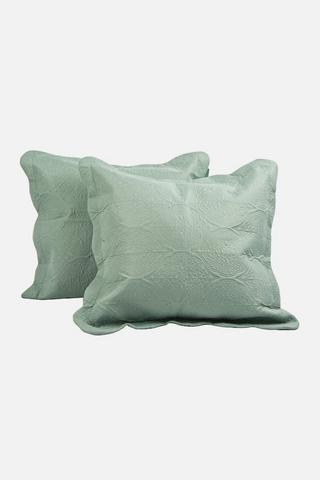 2 PACK CONTI CLASSIC QUILTED PILLOWCASES