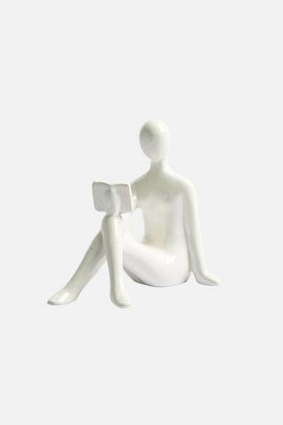 READING MAN DECORATIVE ORNAMENT
