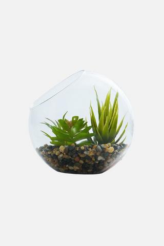 POTTED IGLOO FAUX SUCCULANT