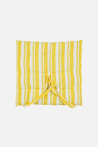 STRIPE CHAIRPAD 38X38