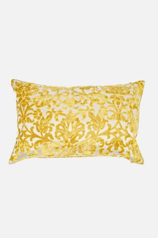 DAMASK VELVET BEDROOM SCATTER 35X55CM