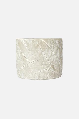 EMBOSSED CERAMIC PLANTER