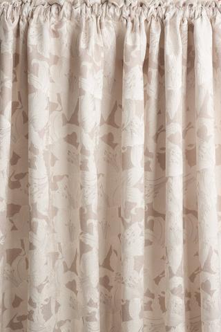 XW LILY JACQUARD TAPED CURTAIN 265X218CM