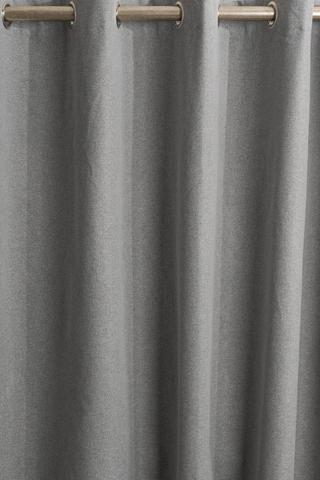 XW 100% BLACKOUT EYELET CURTAIN 200X225CM