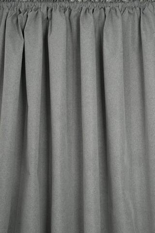 XW 100% BLACKOUT TAPED CURTAIN 270X218CM