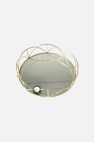 GEO MIRROR PLATTER