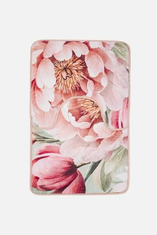 2 PIECE WENDY LUX BATHMAT SET