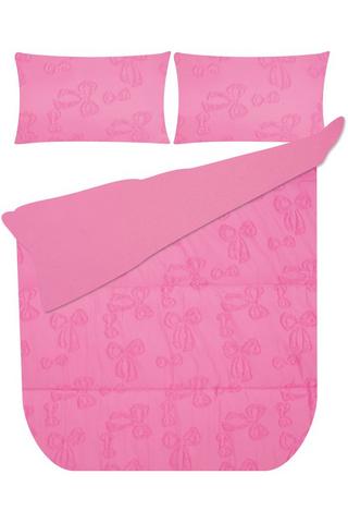 KIDS TUFTED BOW POLYESTER COMFORTER