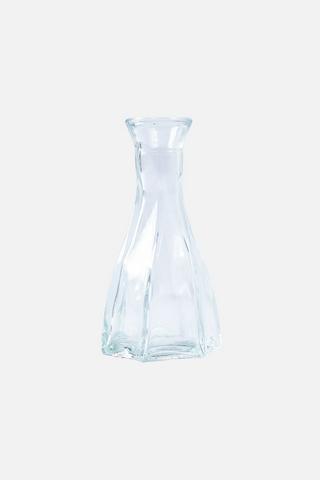 ANGULAR GLASS VASE