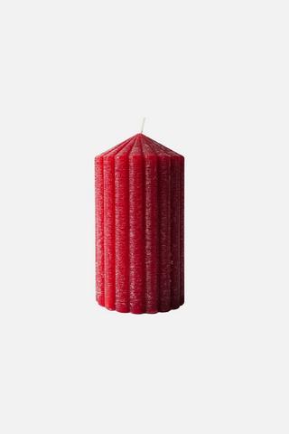 PEONY PILLAR CANDLE MEDIUM