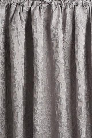 XW DAMASK JACQUARD TAPED CURTAIN 270X218CM