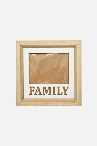 FAMILY PICTURE FRAME 21X21CM
