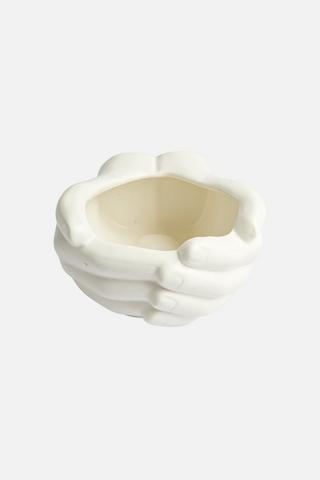 CUPPED DECORATIVE ORNAMENT