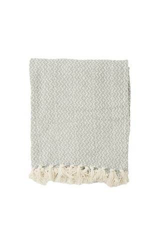 PALM STITCH THROW 140X180CM