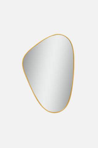 ABSTRACT DECORATIVE MIRROR 60X40CM