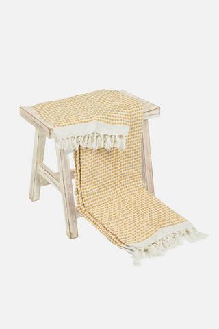 DIAMOND JACQUARD THROW 140X180CM