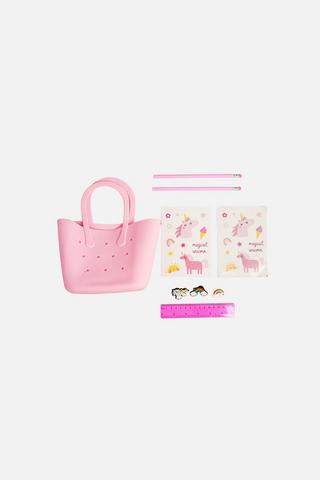 STATIONERY SET PINK