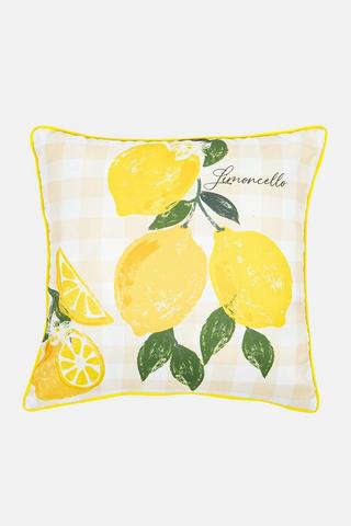 LEMON BLOSSOM PRINTED SCATTER 50X50CM