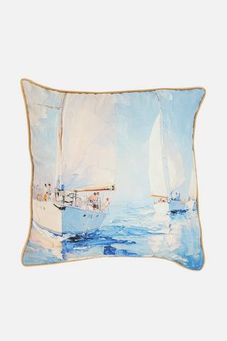 BOATING CRUISE SCATTER COVER 50X50CM