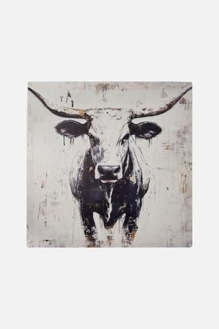 NGUNI PRINTED WALL ART 38X38CM