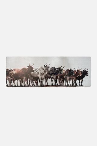 NGUNI WALL ART43X114CM