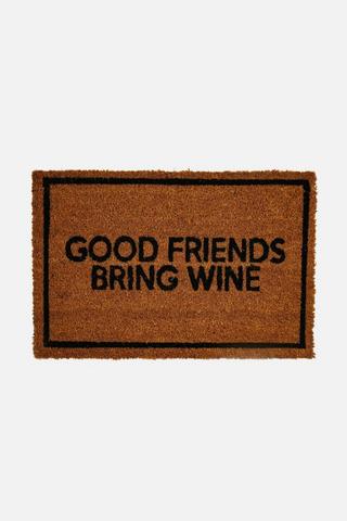 GOOD FRIENDS COIR DOORMAT 40X60CM
